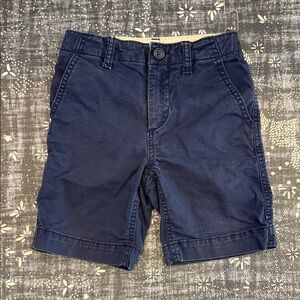 GAP Kids 6 Regular Navy Chino Shorts